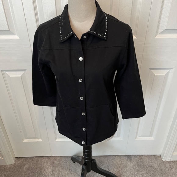 Allyson whitmore embellished top size Mp - Picture 2 of 11
